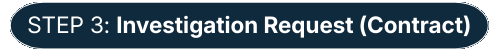 Step 3 Investigation Request